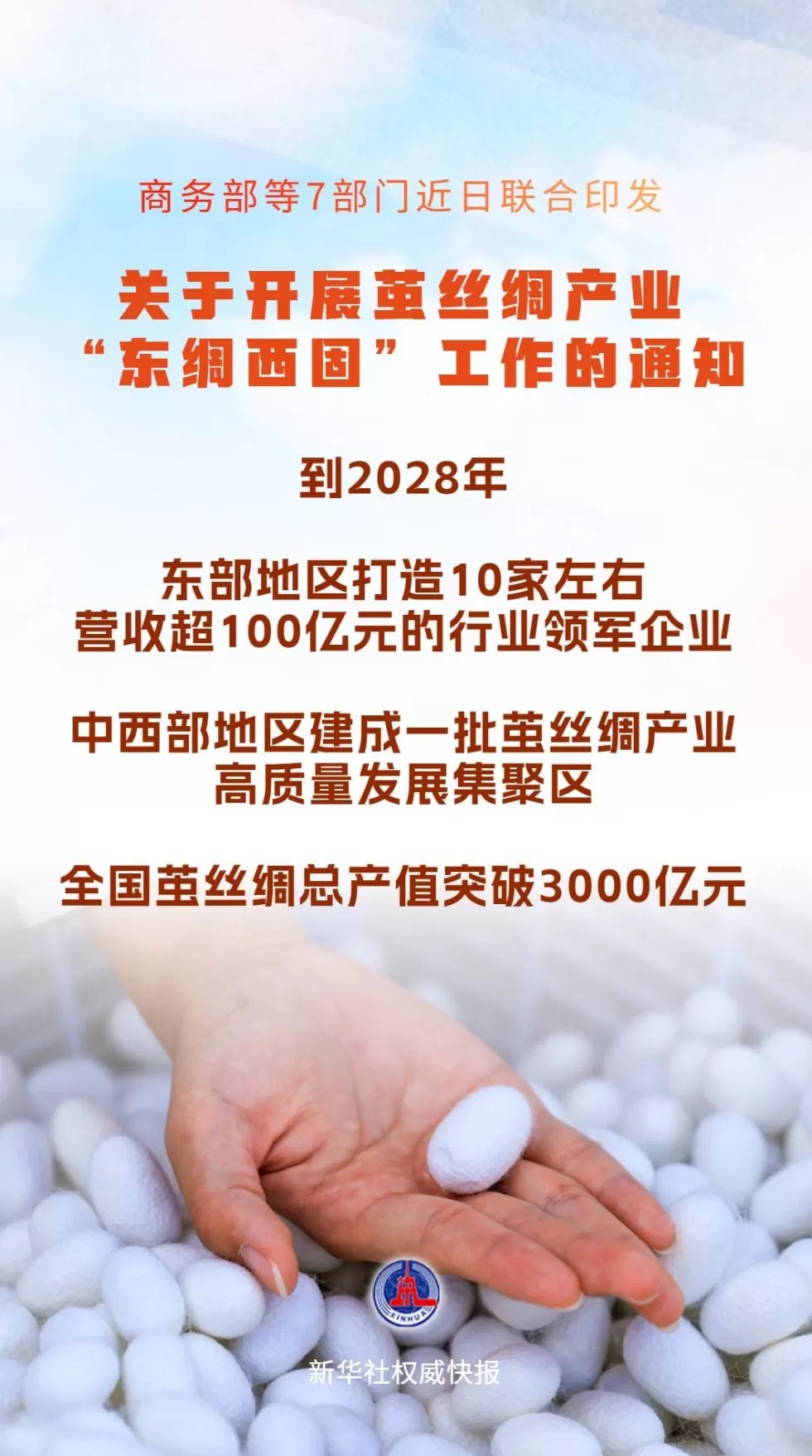 七部门：开展茧丝绸产业“东绸西固”工作-第1张图片-