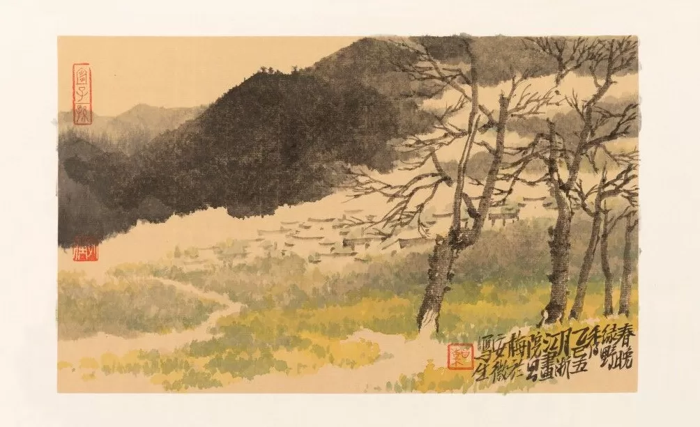 浙江美术馆展出余昌梅百幅风景写生-第4张图片-