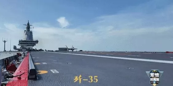 福建舰实兵训练更多细节！一组动图带你全方位看清楚-第5张图片-