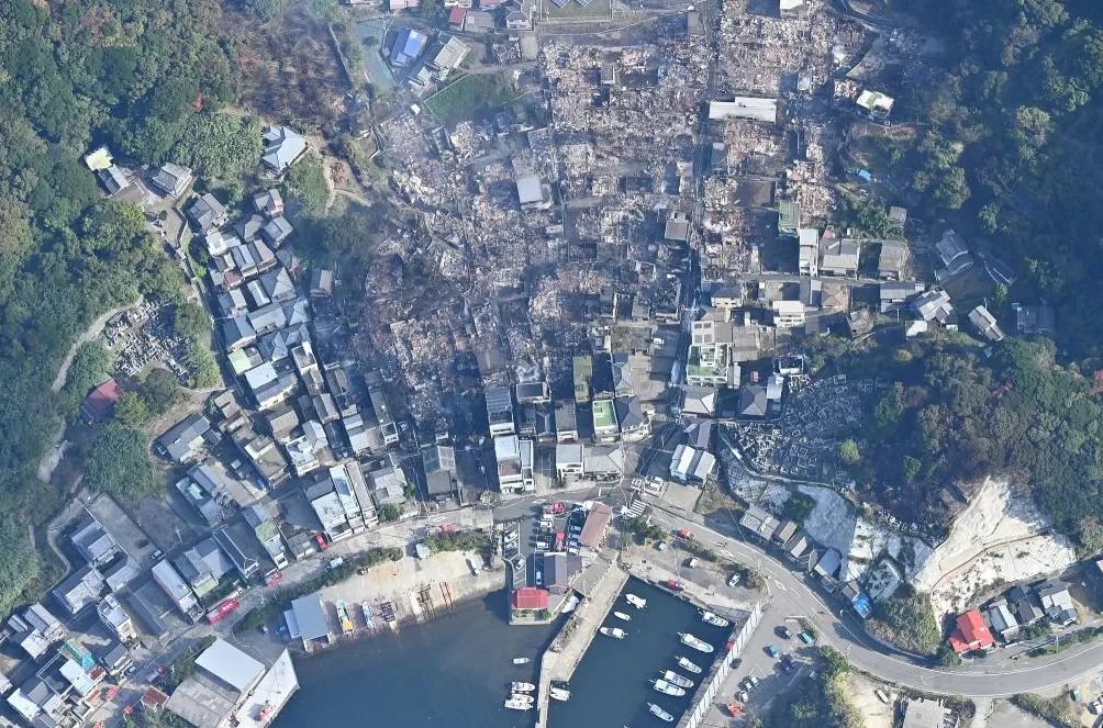第1现场｜日本两起火灾 ：超170栋建筑被烧，致3人死亡-第5张图片-