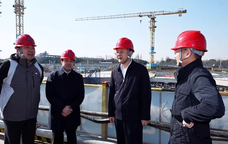 全力打造新时代国际开放枢纽门户新标杆！陈吉宁龚正调研东方枢纽国际商务合作区建设-第3张图片-