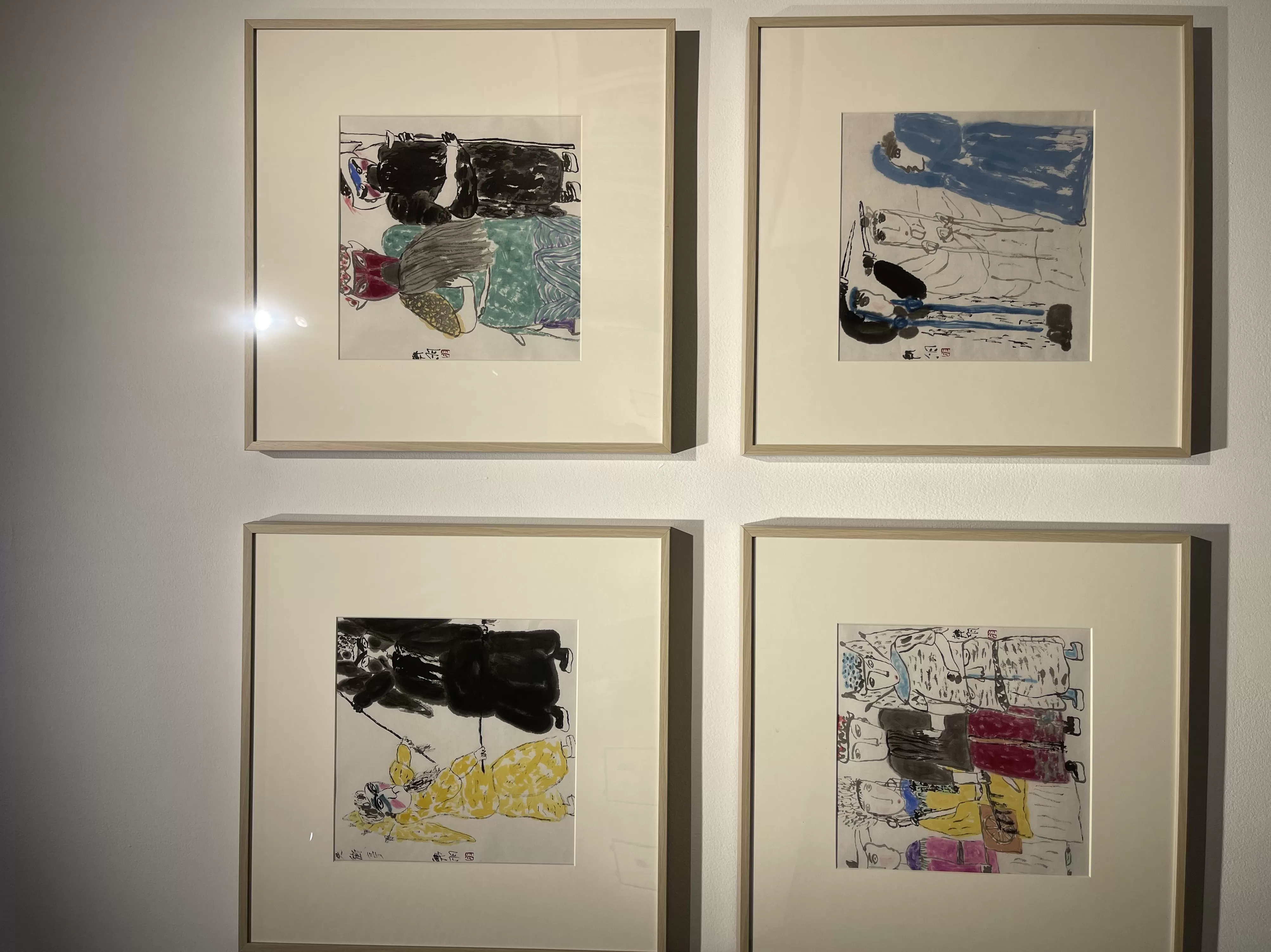 到虹口看关良高马得韩羽的戏曲人物画-第5张图片-