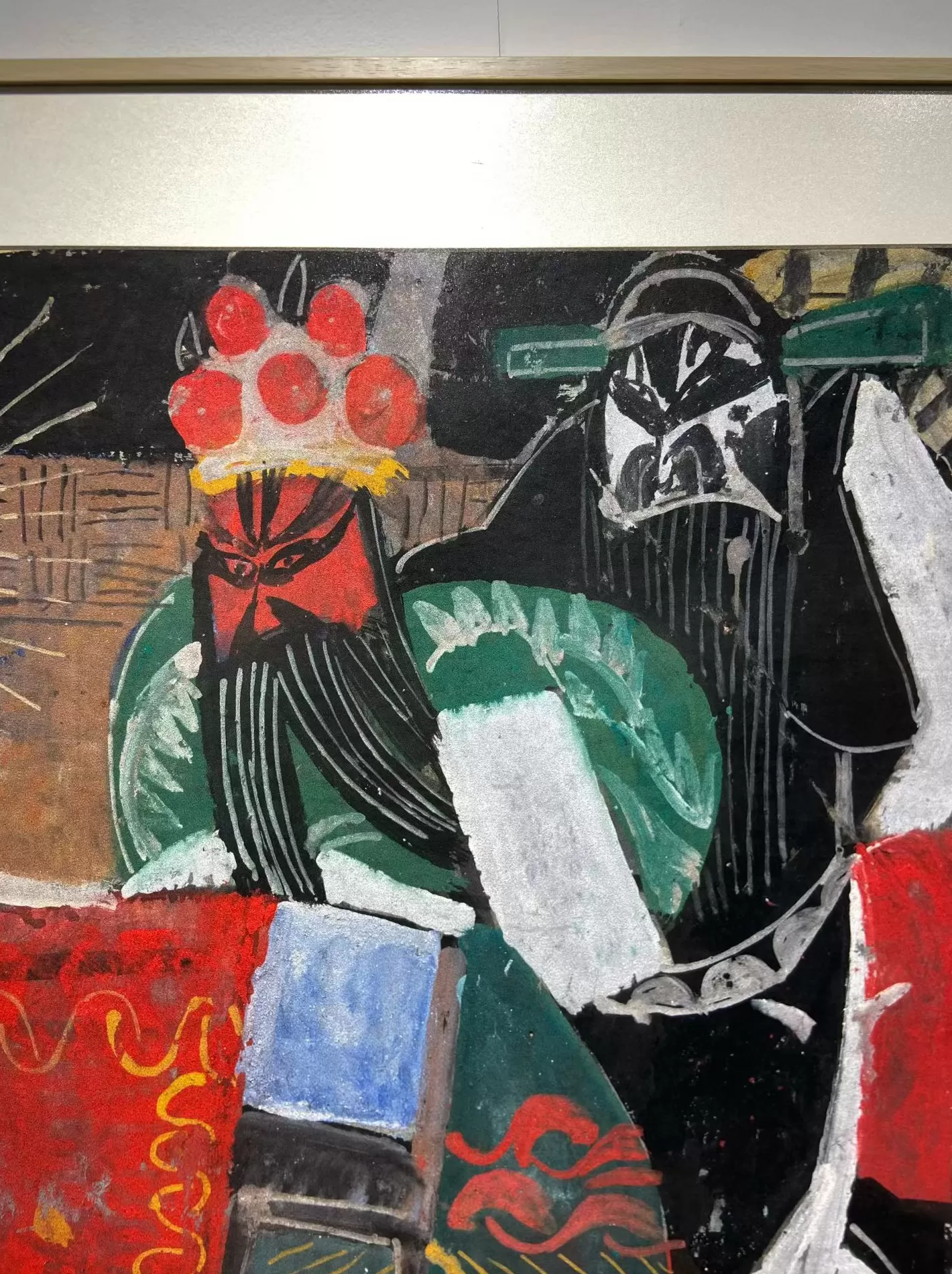 到虹口看关良高马得韩羽的戏曲人物画-第8张图片-