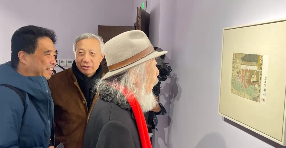 到虹口看关良高马得韩羽的戏曲人物画-第13张图片-