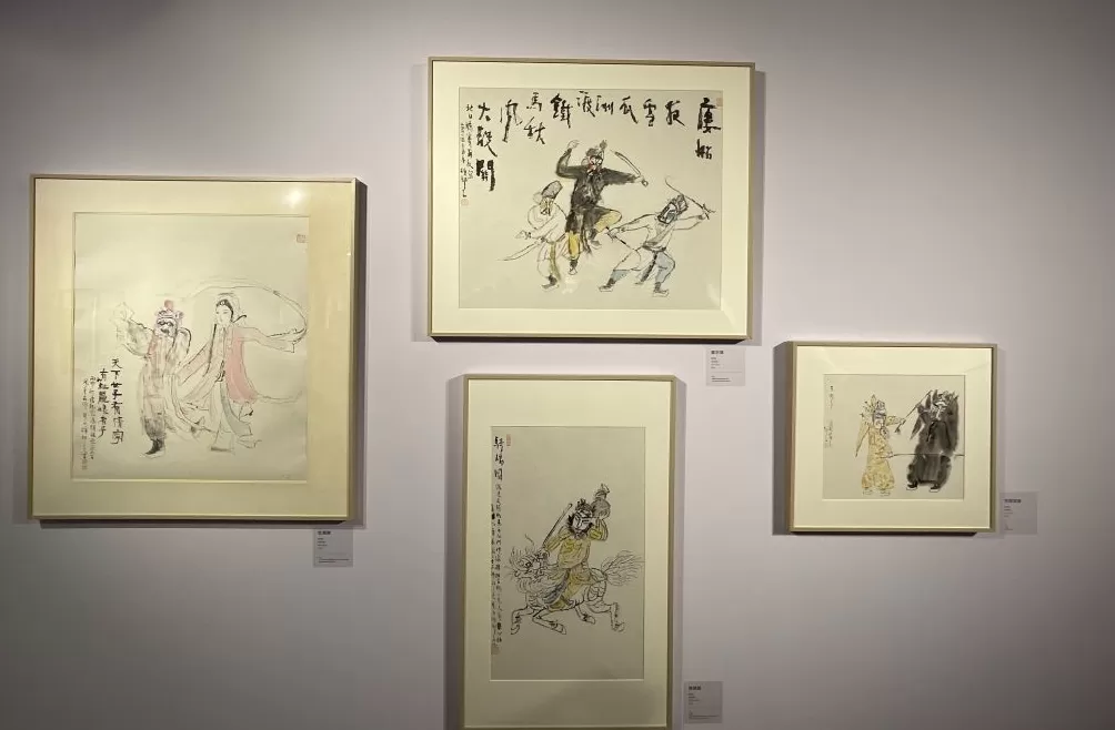 到虹口看关良高马得韩羽的戏曲人物画-第15张图片-