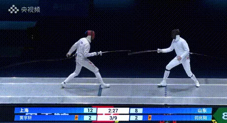 剑光闪烁！上海队摘得十五运会击剑男子重剑团体金牌-第4张图片-