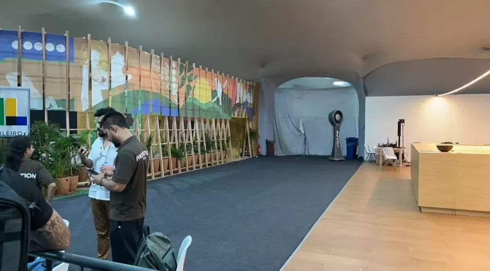 现场直击：COP30会场突发火灾，“火情源于中国角”传言不实-第3张图片-