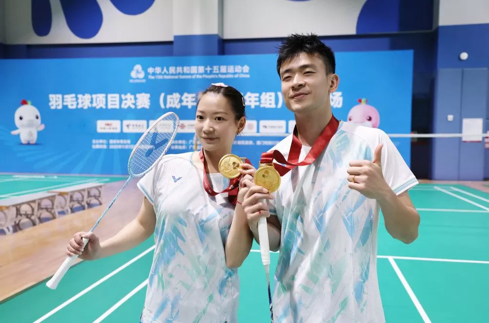 全运会羽毛球赛事落幕，“雅思组合”最后一舞圆满收官-第1张图片-