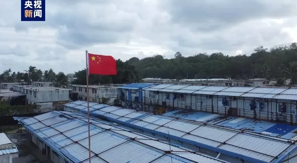 结束长期在集装箱房内办公，中国驻瑙鲁使馆新馆舍正式启用-第3张图片-