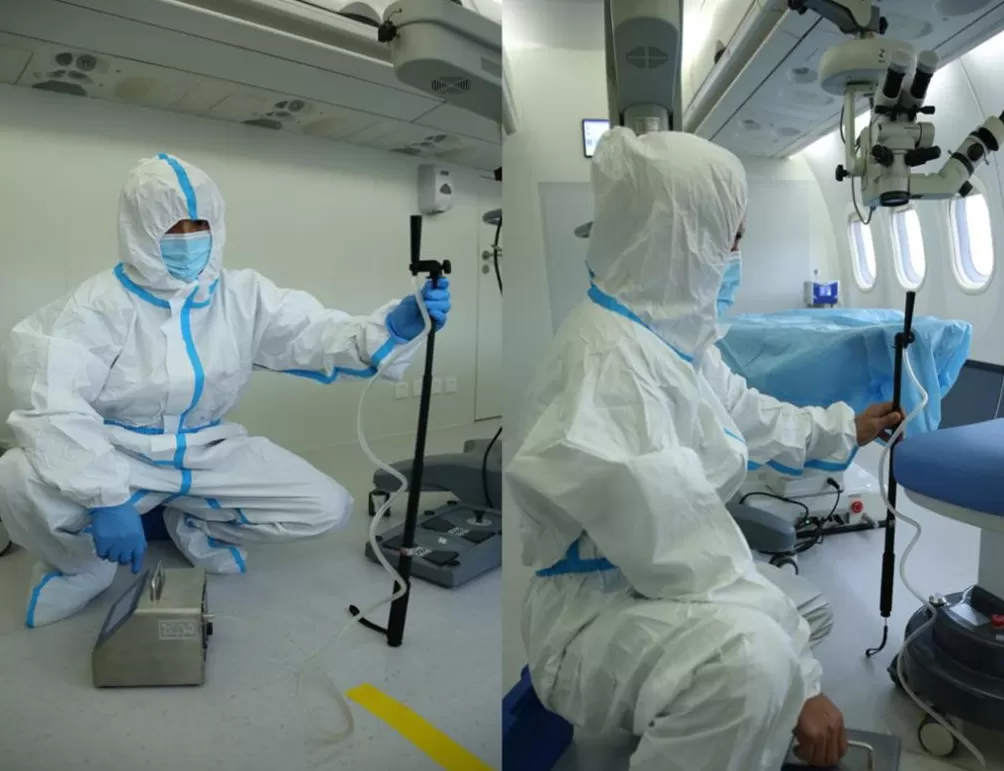 国产“飞机医院”升级，具备眼耳鼻喉专科手术保障能力-第2张图片-