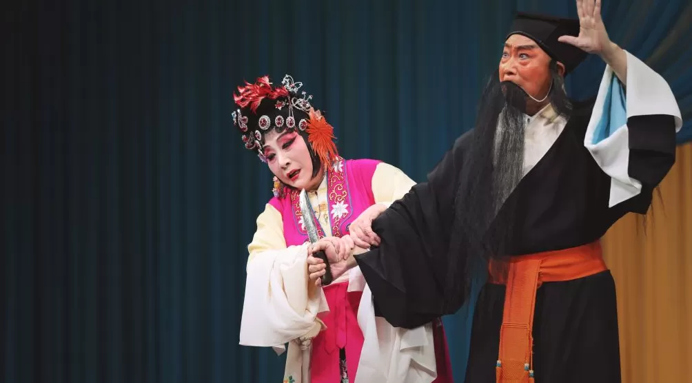 83岁梁谷音和77岁陈少云合璧《坐楼杀惜》,再现舞台佳话-第1张图片- 83岁梁谷音和77岁陈少云合璧《坐楼杀惜》,再现舞台佳话-第1张图片-