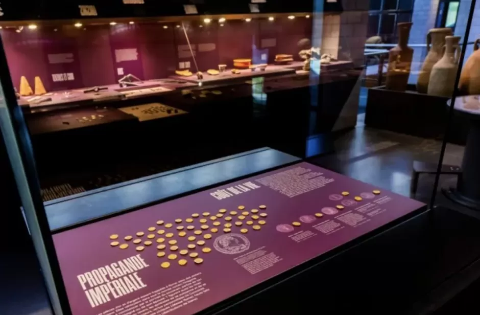 瑞士洛桑罗马博物馆数十枚古金币失窃-第1张图片-