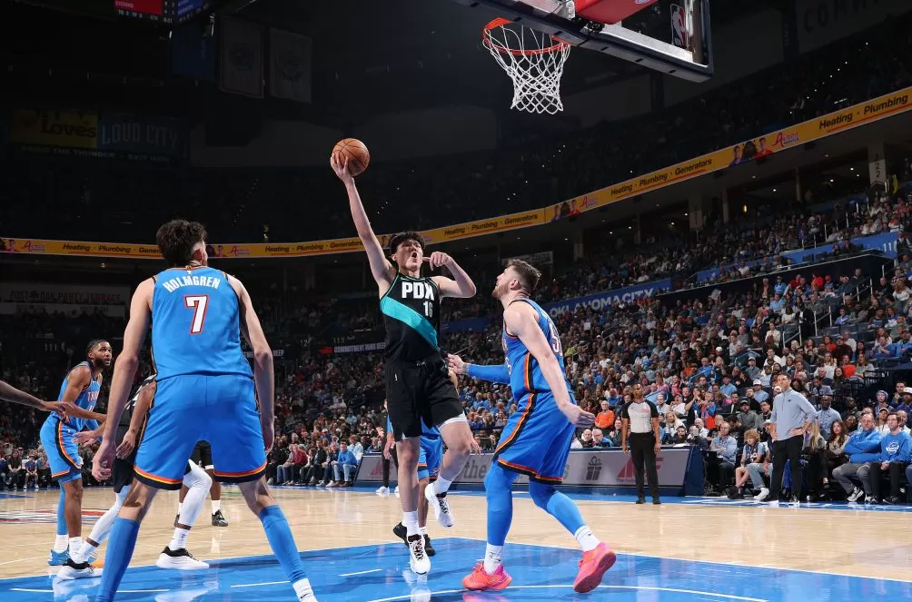 NBA总得分超越周琦！开拓者和联盟都在等待最好的杨瀚森-第5张图片-