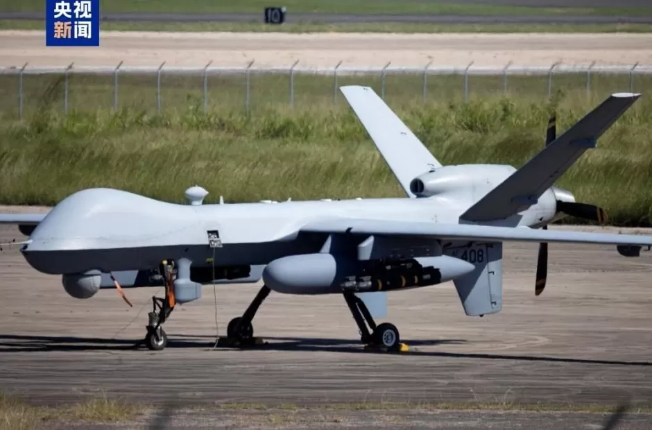 驻韩美军一架MQ-9无人机坠毁-第1张图片-