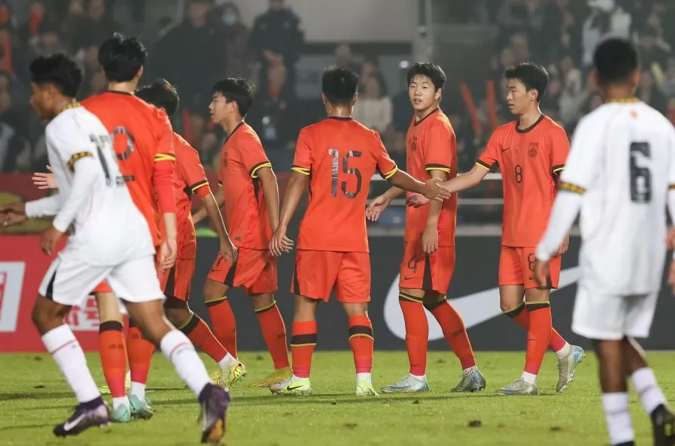 U17亚预赛：中国14-0东帝汶升头名！2连胜轰18球3人上演帽子戏法-第1张图片-