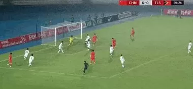 U17亚预赛：中国14-0东帝汶升头名！2连胜轰18球3人上演帽子戏法-第9张图片-