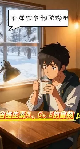 AI动画丨冬季天干物燥，警惕静电“惹火”-第7张图片-