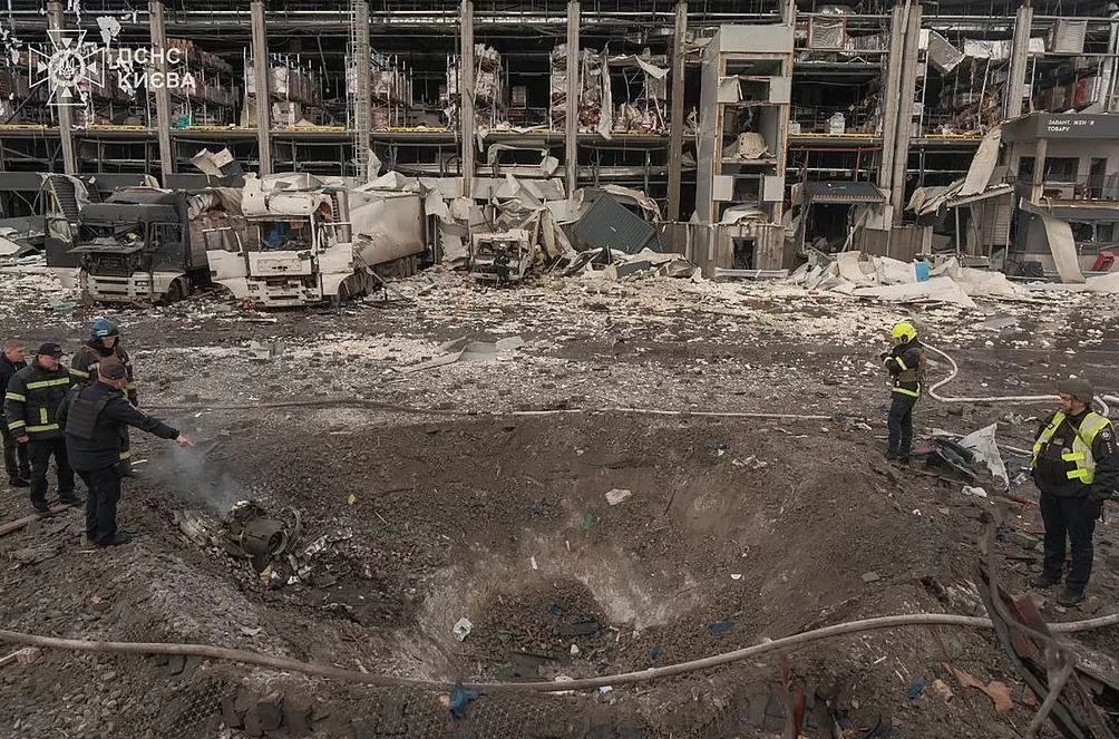 第1现场｜“匕首”惊魂夜：俄高超音速导弹袭乌，十万户断电-第2张图片-