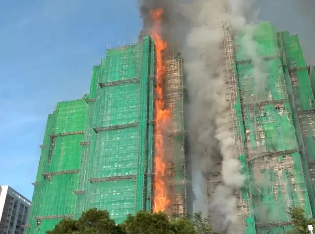 香港大埔发生火灾,已致4死-第1张图片- 香港大埔发生火灾,已致4死-第1张图片-