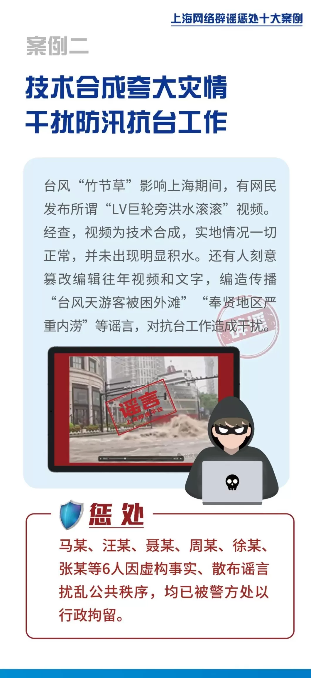 上海网络辟谣惩处十大案例发布，AI已成造谣传谣主要手段-第2张图片-