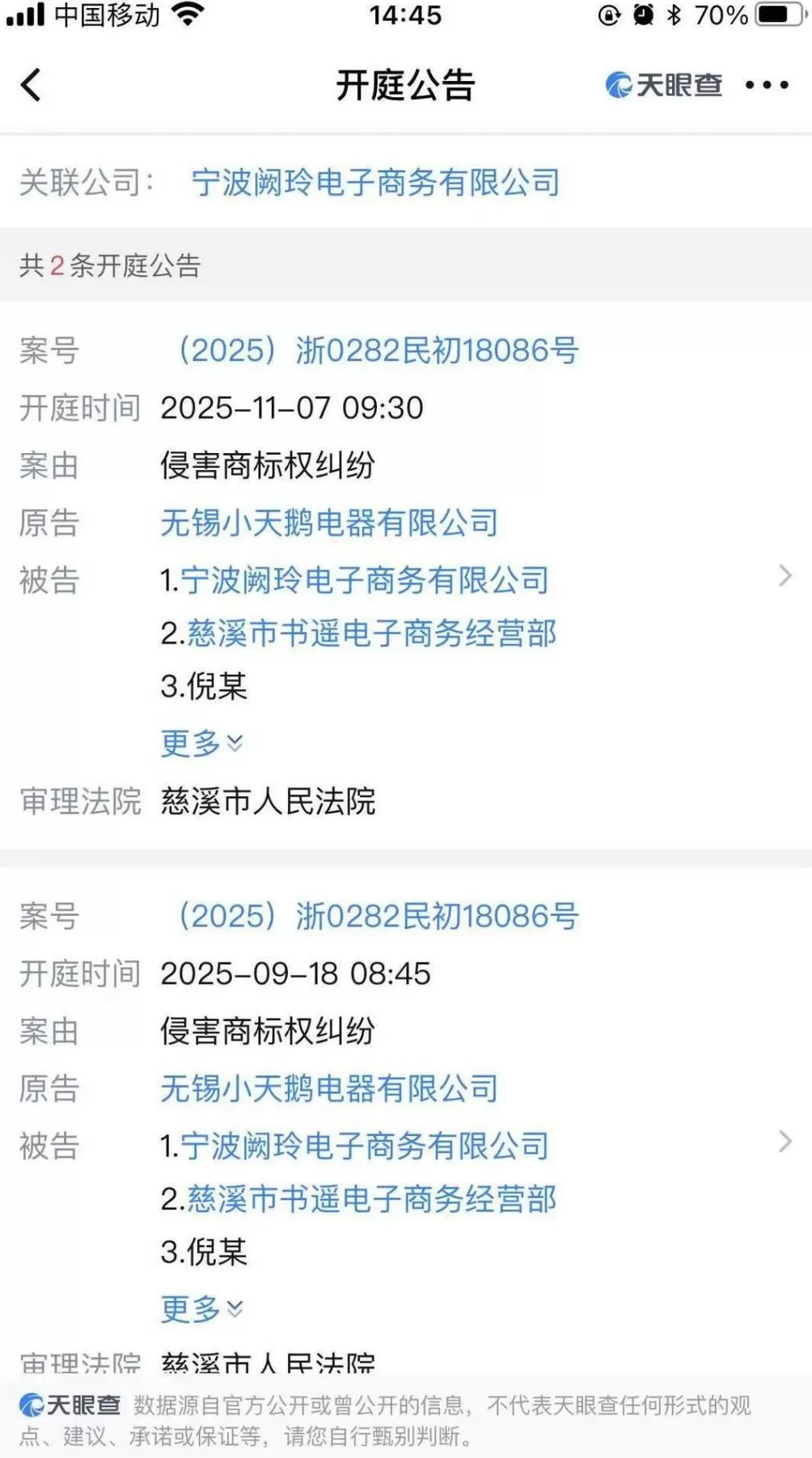 网友网购“小天鹅”洗衣机误购“小天鸥”，那么“小天鸥”构成侵权吗-第14张图片-
